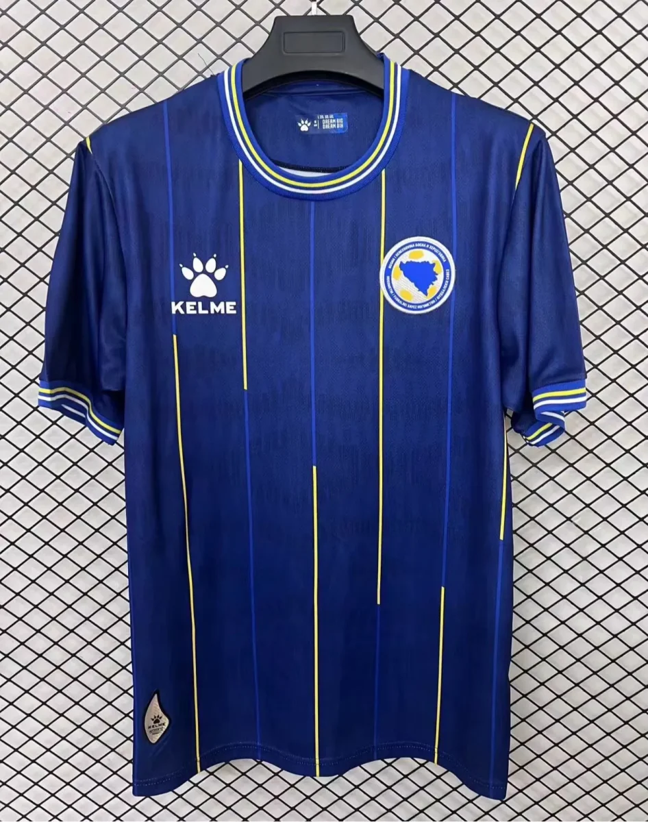 2026 Nationaal elftal Bosnië en Herzegovina Thuis Voetbalshirt 1:1 Thaise kwaliteit