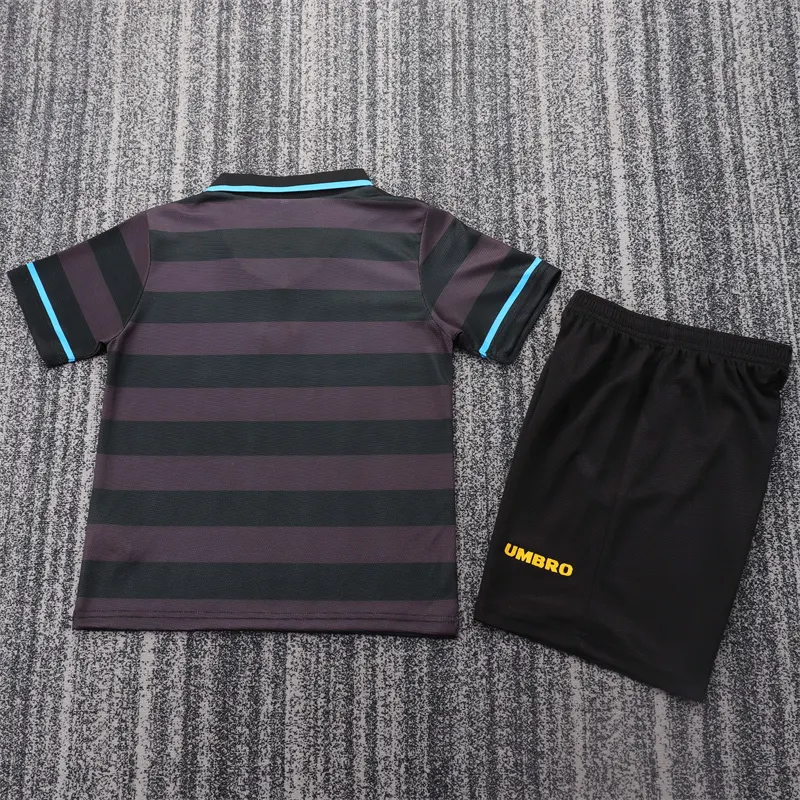 1997/1998 Retro Inter Milan Terza Trasferta Maglia da calcio Qualità thai 1:1 Taglia bambino - immagine 2