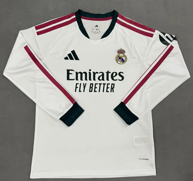 2026/2027 Manches longues Real Madrid Domicile Maillot de football Qualité thaï 1:1