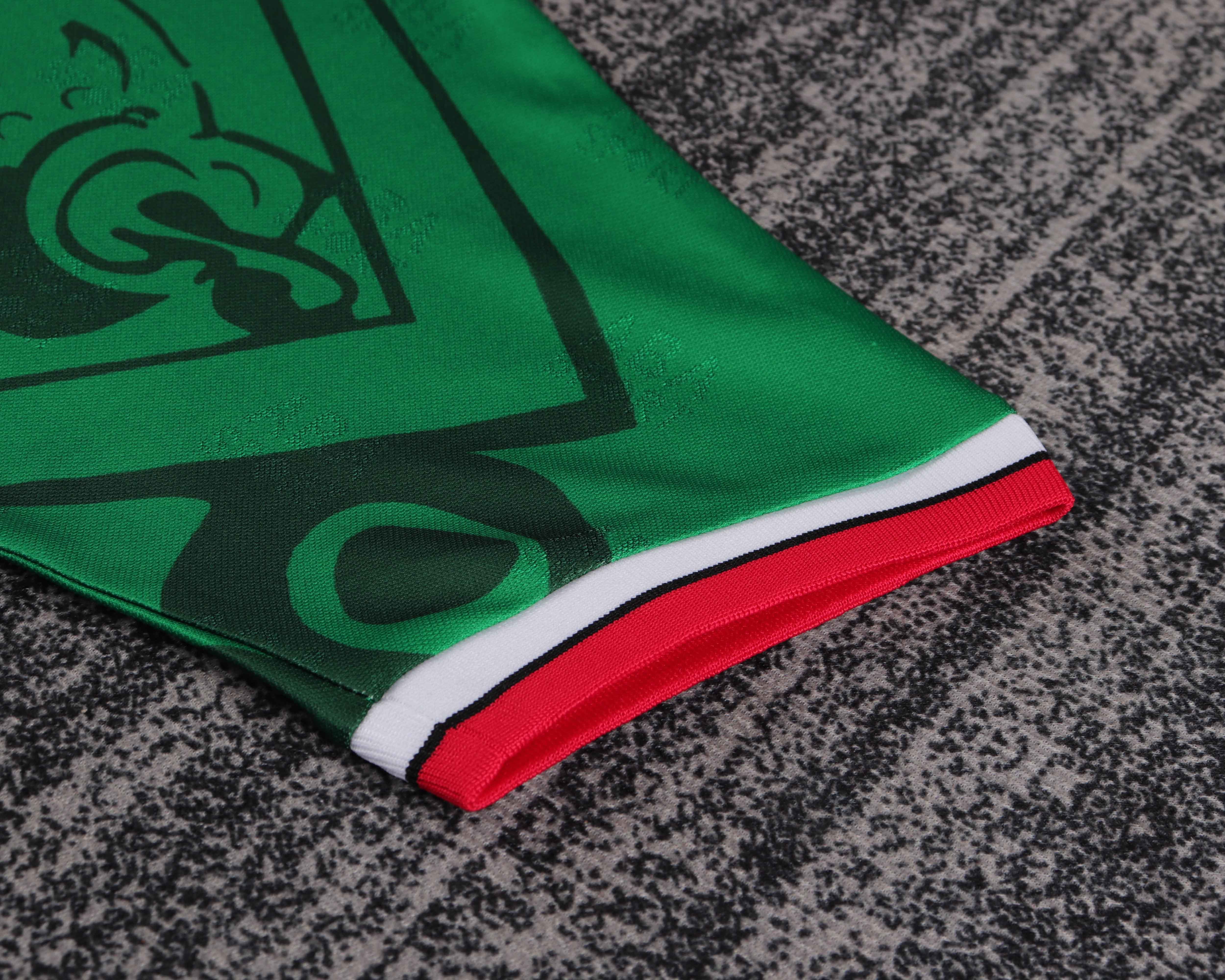 1998 Retro Mexico National Home Football Shirt 1:1 Thai Quality Kids Size - Image 5