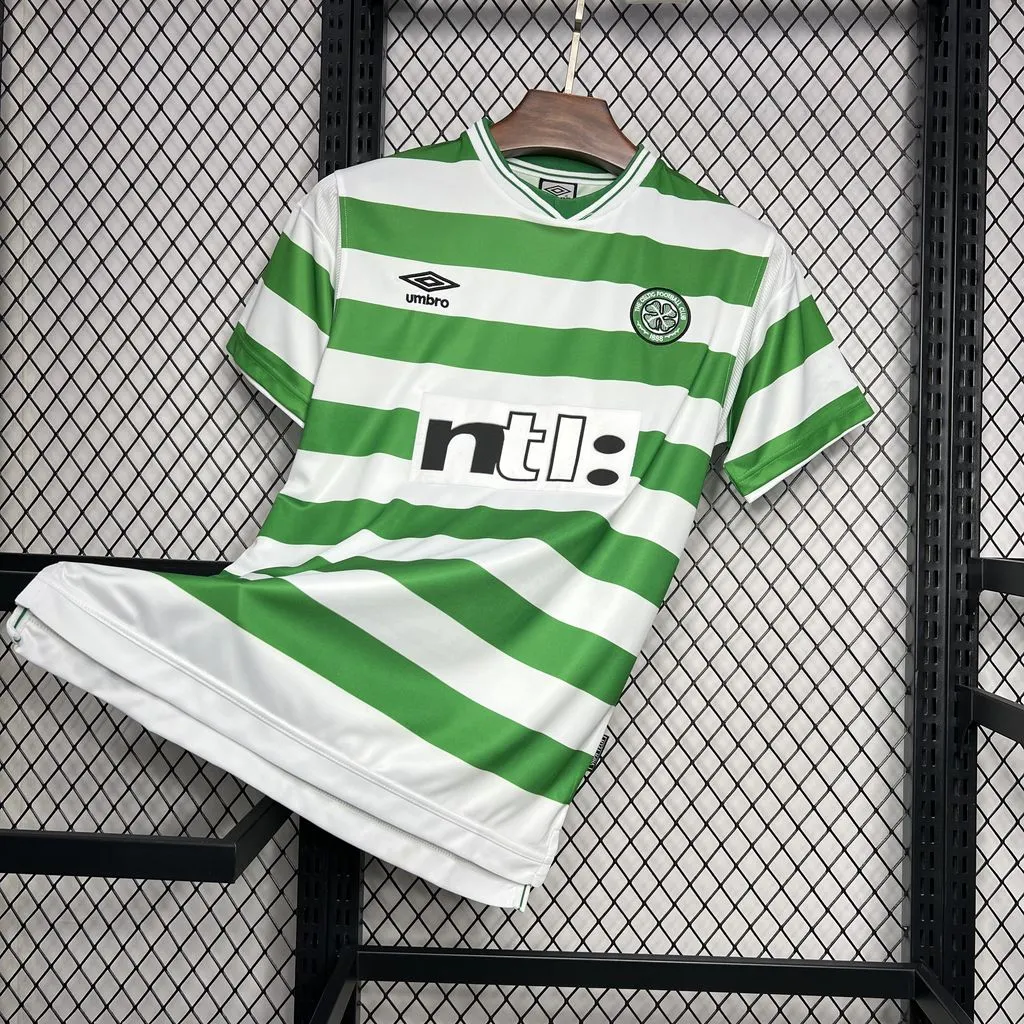 2001/2002 Retro Celtic Casa Maglia da calcio Qualità thai 1:1 - immagine 3