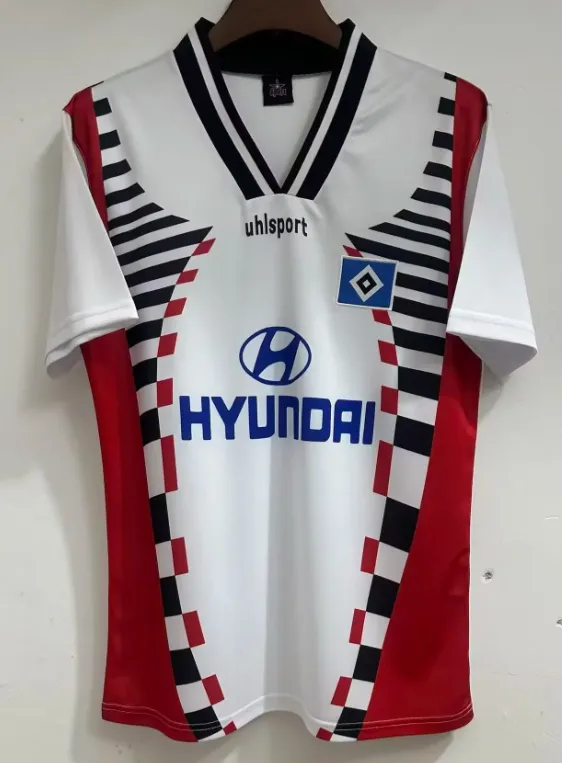 1996/1997 Retro Hamburger SV Heim Fußballtrikot 1:1 Thai-Qualität