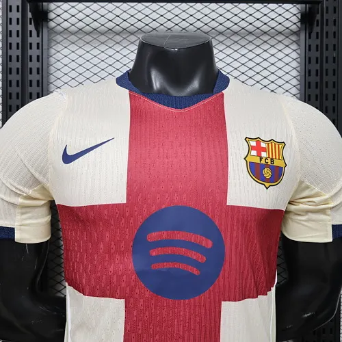 2026/2027 Игровая версия Barcelona Четвёртая Гостевая Футбольная футболка Тайское качество 1:1 — изображение 4