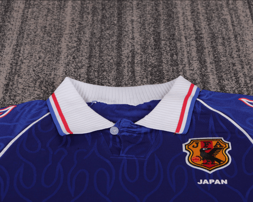 1998 Rétro Japon Domicile Maillot de football Qualité thaï 1:1 Taille enfant – Image 3