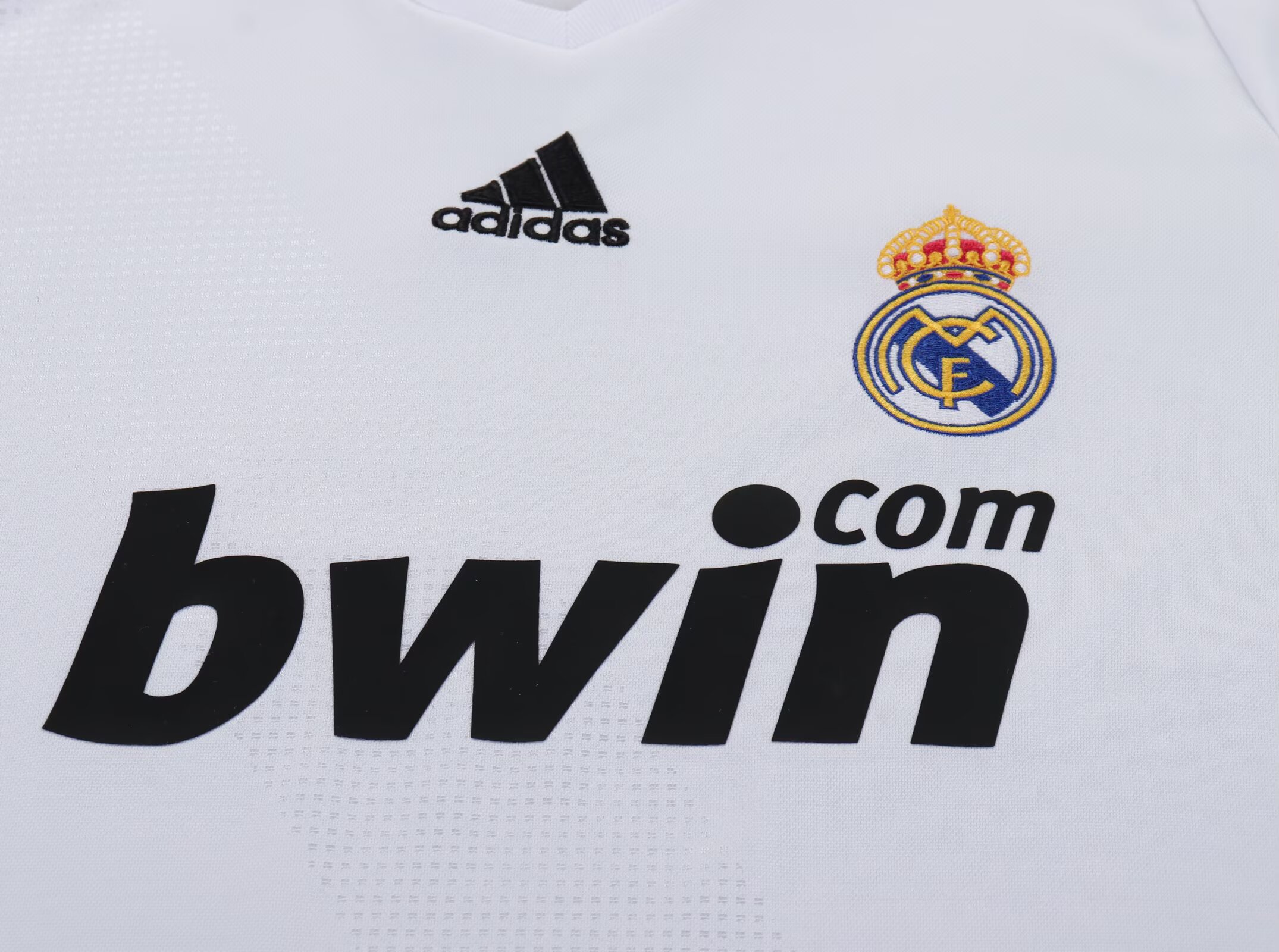 2008/2009 Retro Real Madrid Heim Fußballtrikot 1:1 Thai-Qualität Kindergröße – Bild 6