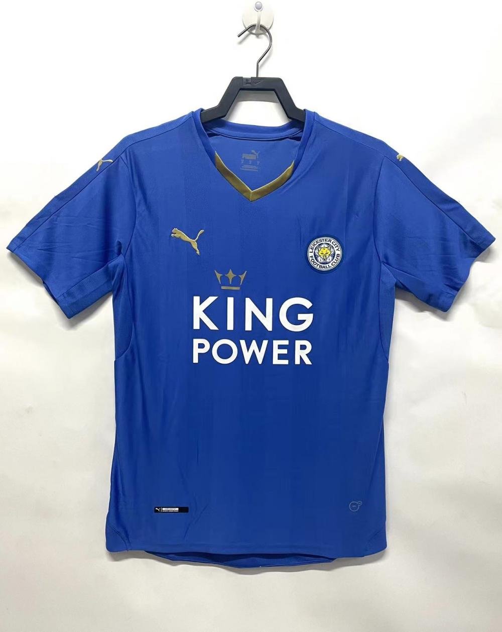 2015-2016 Retro Leicester City Local Camiseta de fútbol Calidad tailandesa 1:1