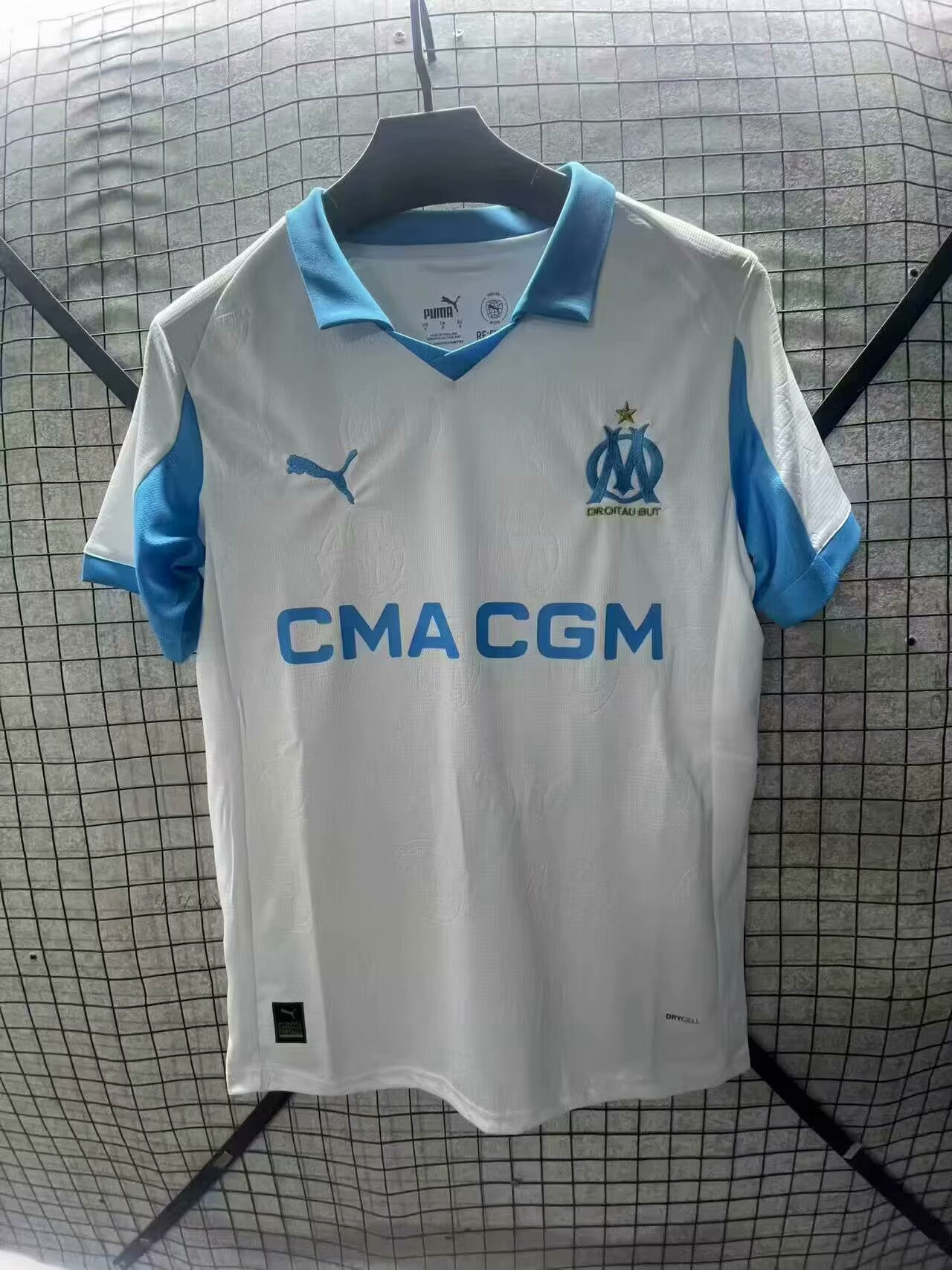 2025/2026 Olympique de Marseille Thuis Voetbalshirt 1:1 Thaise kwaliteit