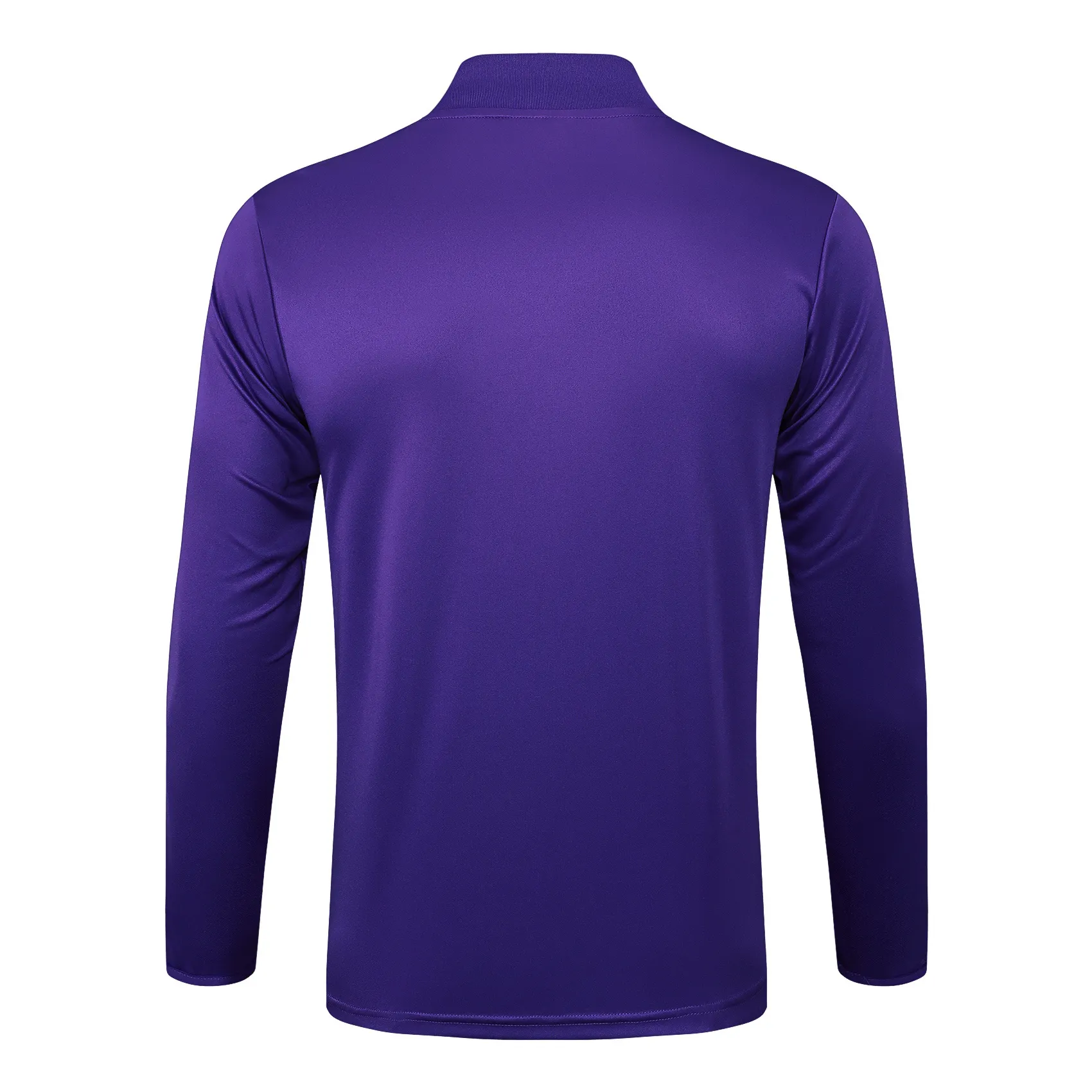 2025/2026 Real Madrid Violet Rétro Édition Survêtement demi-zip Maillot de football Qualité thaï 1:1 Ensemble – Image 4
