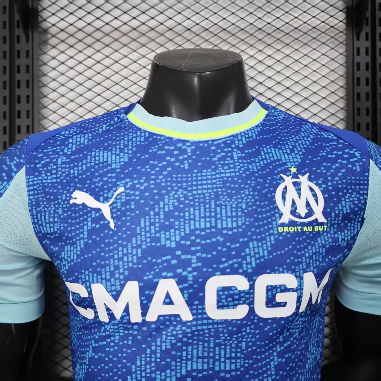 2025/2026 Spelersversie Olympique de Marseille Derde Uit Voetbalshirt 1:1 Thaise kwaliteit - Afbeelding 3