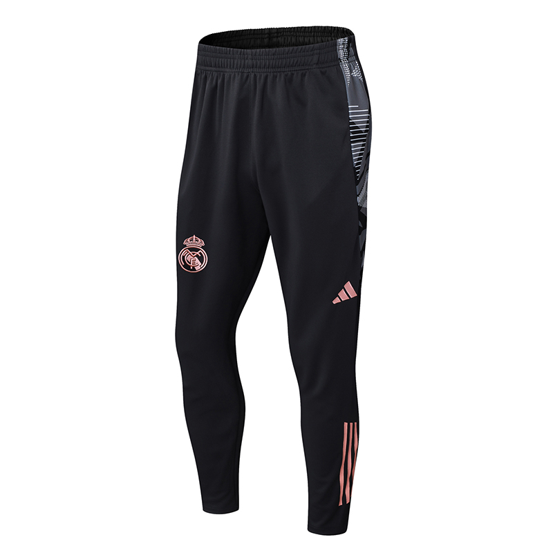 2024/2025 Real Madrid Rosa Schwarz Halbreißverschluss-Trainingsanzug Fußballtrikot 1:1 Thai-Qualität Set – Bild 6