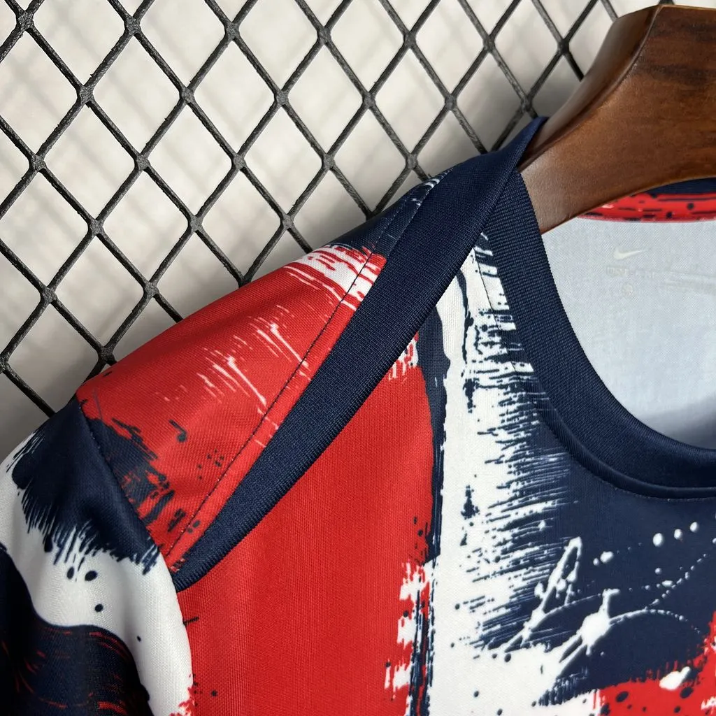 2024/2025 Psg Paris Saint-Germain Pre-Match Jersey 1:1 Thai Quality - Image 5