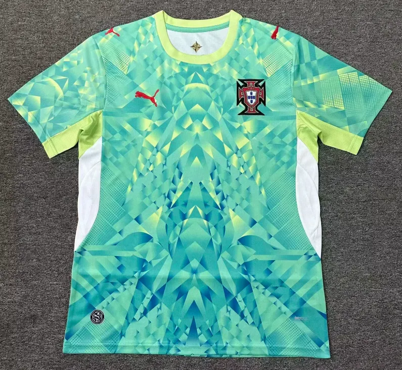 2026 葡萄牙 门将 绿色 足球球衣 1:1 泰版品质