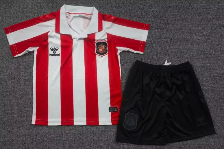 2026/2027 Sunderland AFC İç saha Futbol forması 1:1 Tayland kalitesi Çocuk bedeni