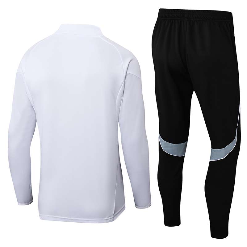 2025/2026 Inter Miami Half-Pull Training Suit White Football Shirt 1:1 Thai Quality Set - Image 2