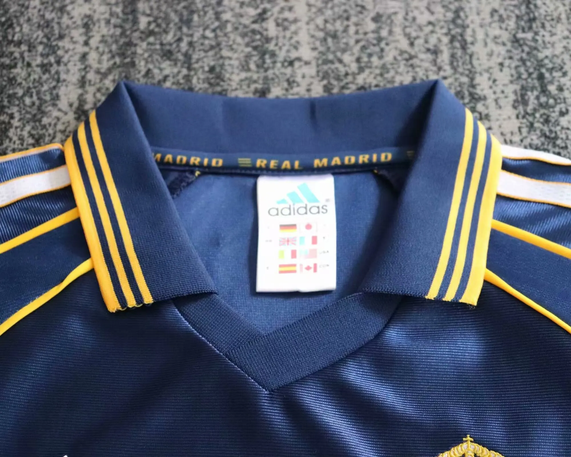 1998-2000 Retro Real Madrid Third Away Football Shirt 1:1 Thai Quality Kids Size - Image 3