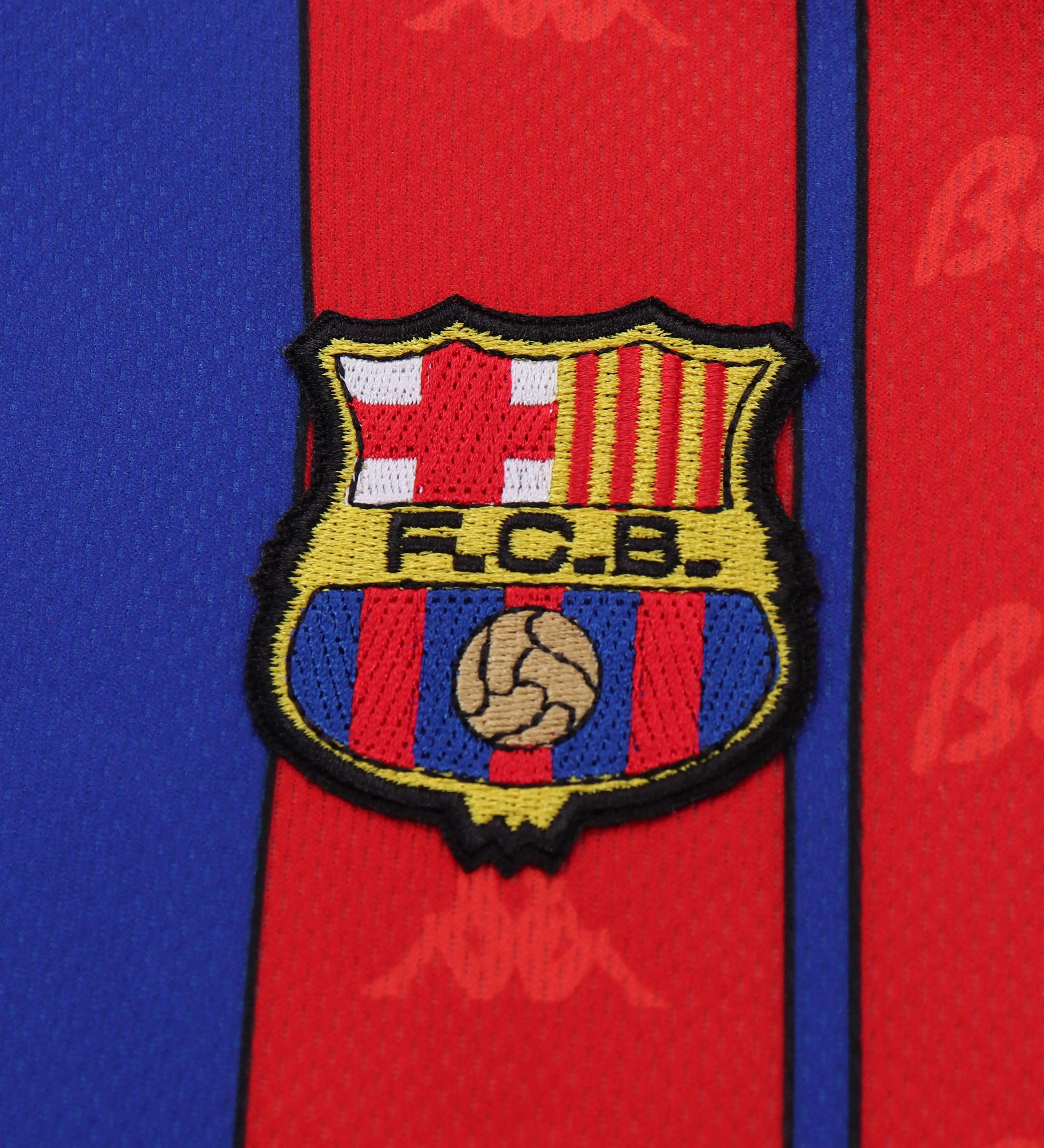 1997-1998 Retro Barcelona Home Football Shirt 1:1 Thai Quality Kids Size - Image 5