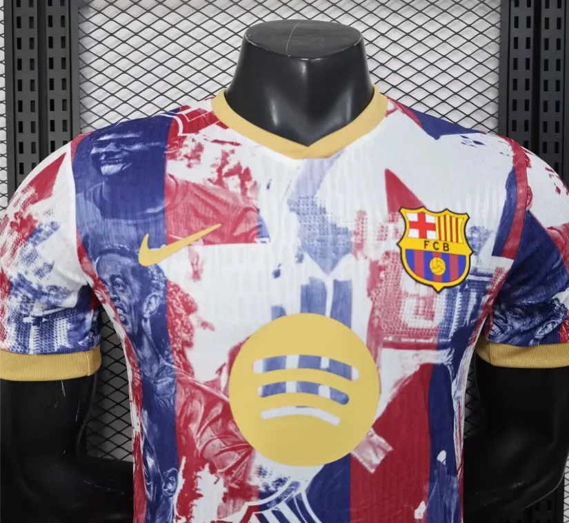 2025/2026 Player Version Barcelona Special Edition 35 Football Jersey 1:1 Thai quality - Image 3