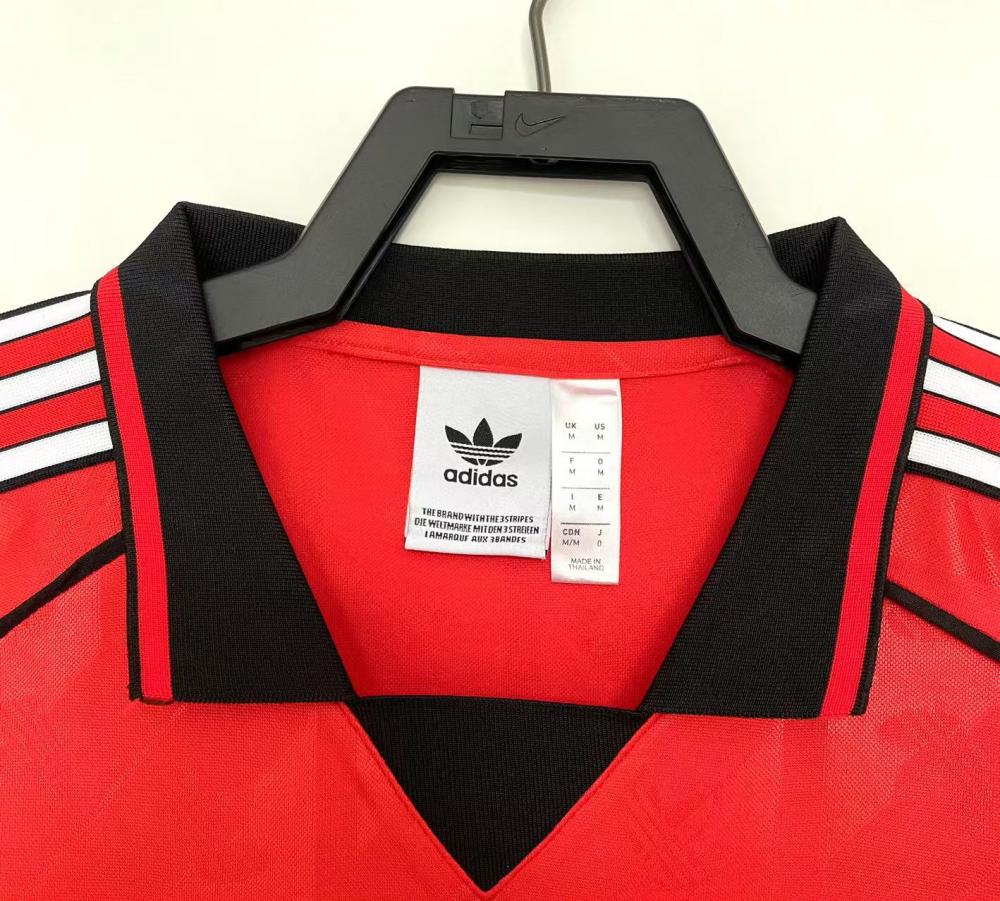 2024-2025 Retro Anma Flamengo İç saha Futbol forması 1:1 Thai Qualit - Görsel 3
