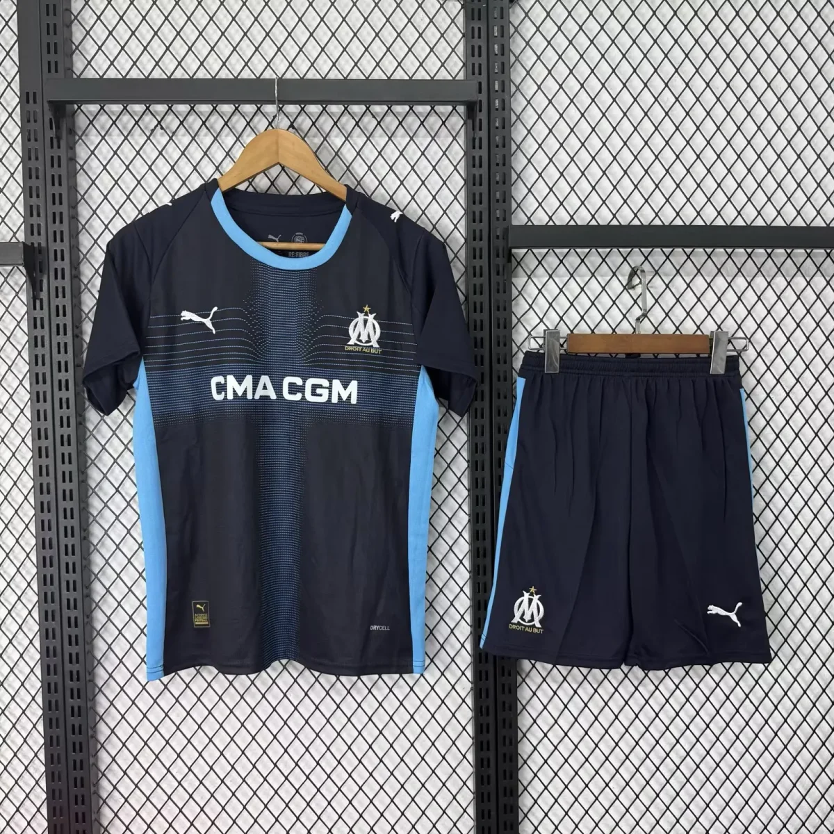 2025/2026 Olympique de Marseille Away Football Shirt 1:1 Thai Quality Kids Size