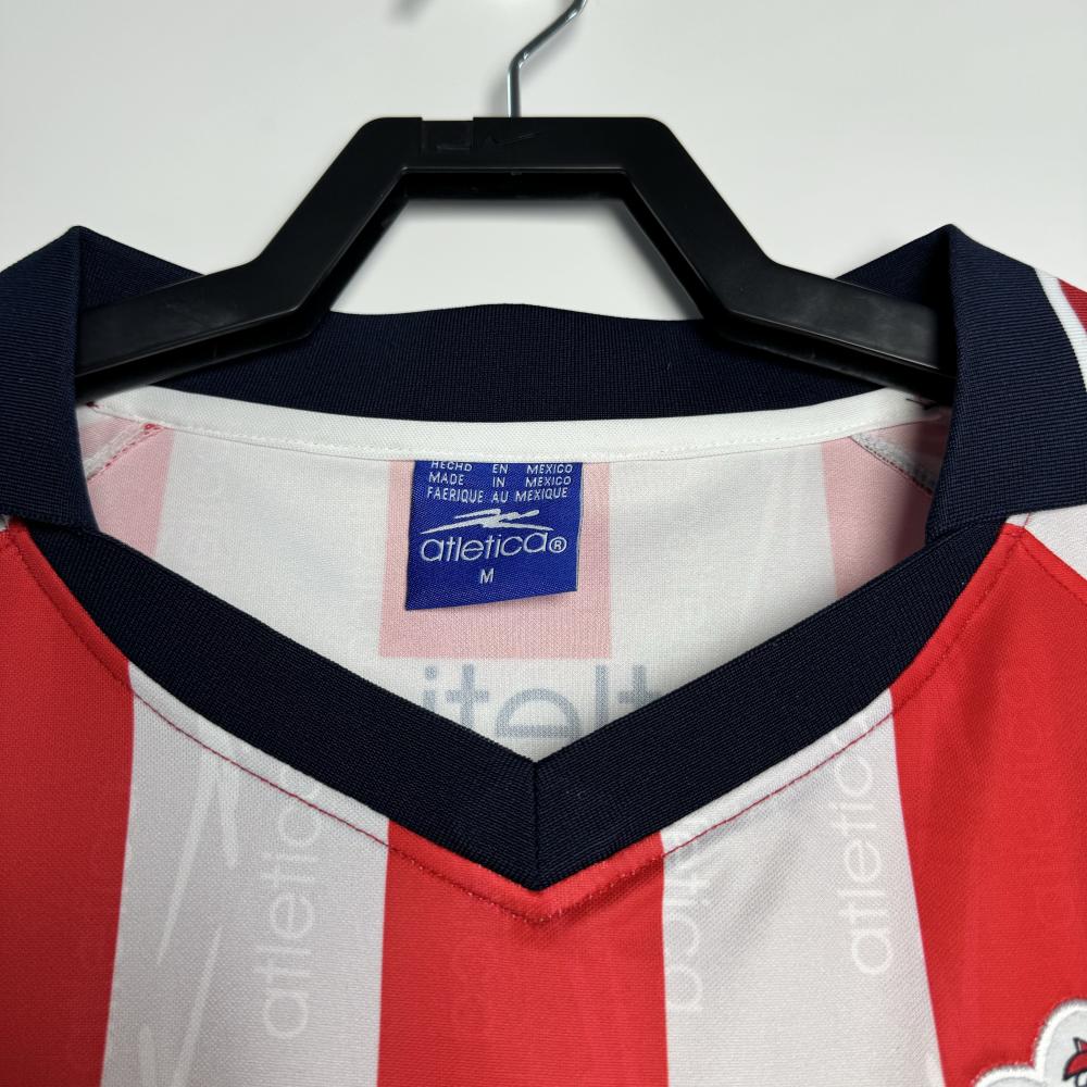 1998-1999 Retro Chivas Home Soccer Jersey 1:1 Thai Quality - Image 3