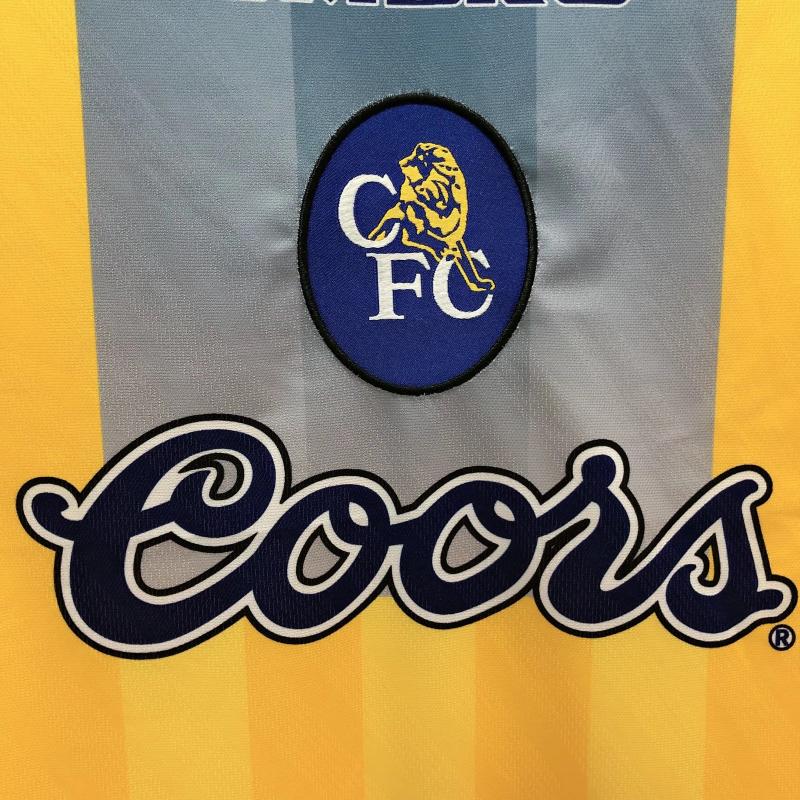 1995/1997 Retro Chelsea Tercera Visitante Camiseta de fútbol Calidad tailandesa 1:1 - Imagen 7