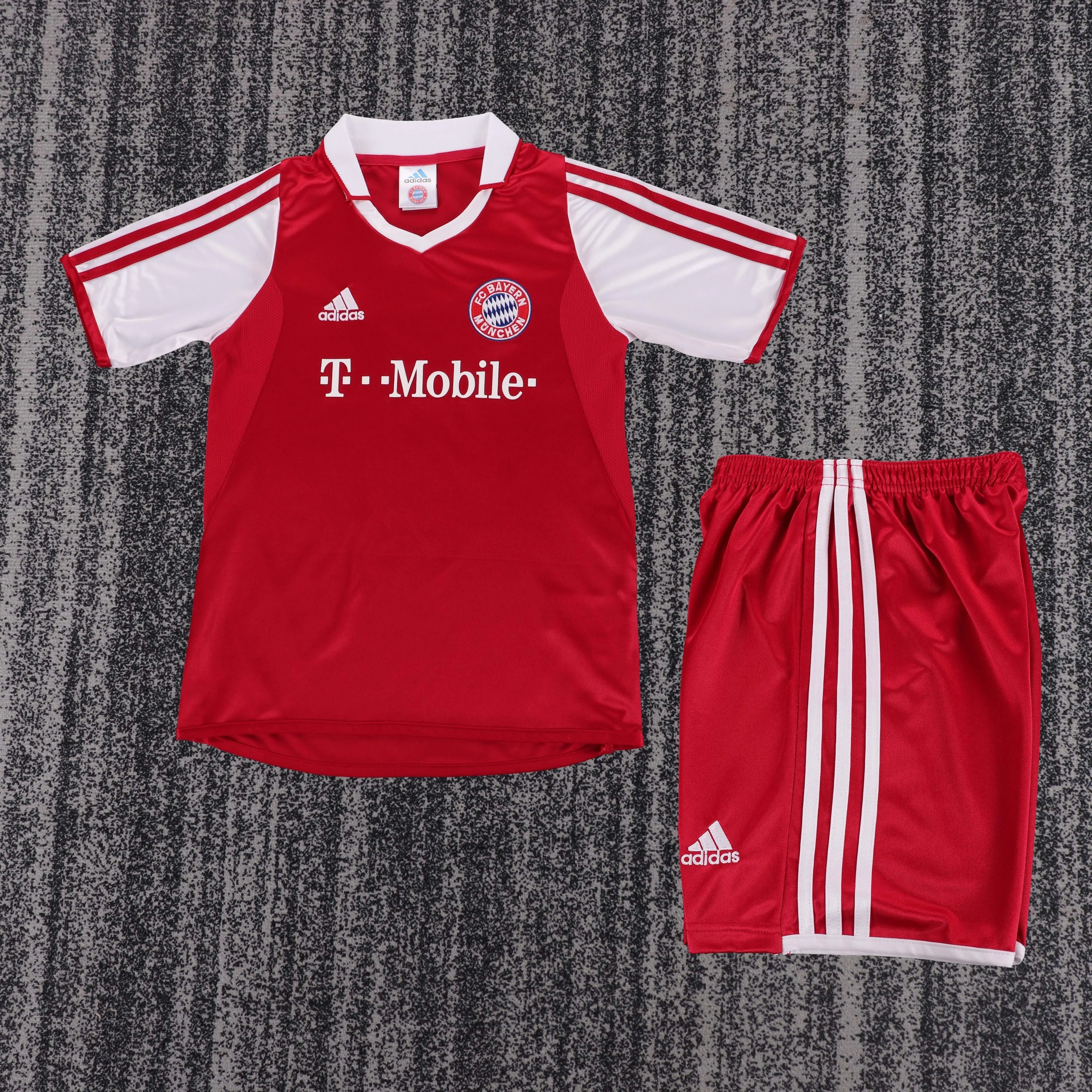 2003/2004 Rétro Bayern Munich Domicile Maillot de football Qualité thaï 1:1 Taille enfant