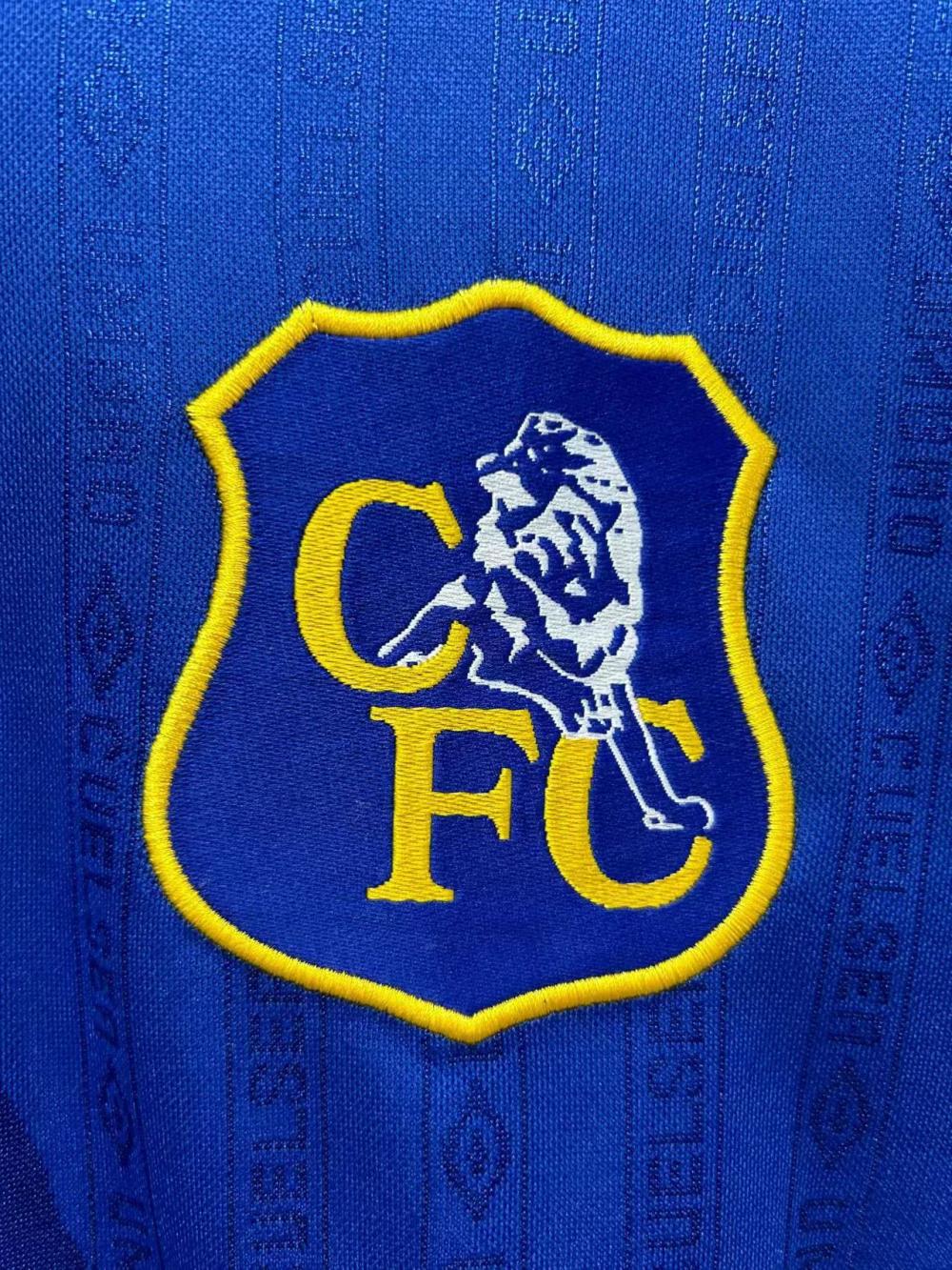 1995/1997 Retrô Chelsea Terceira Casa Camisa de futebol Qualidade tailandesa 1:1 - Image 6