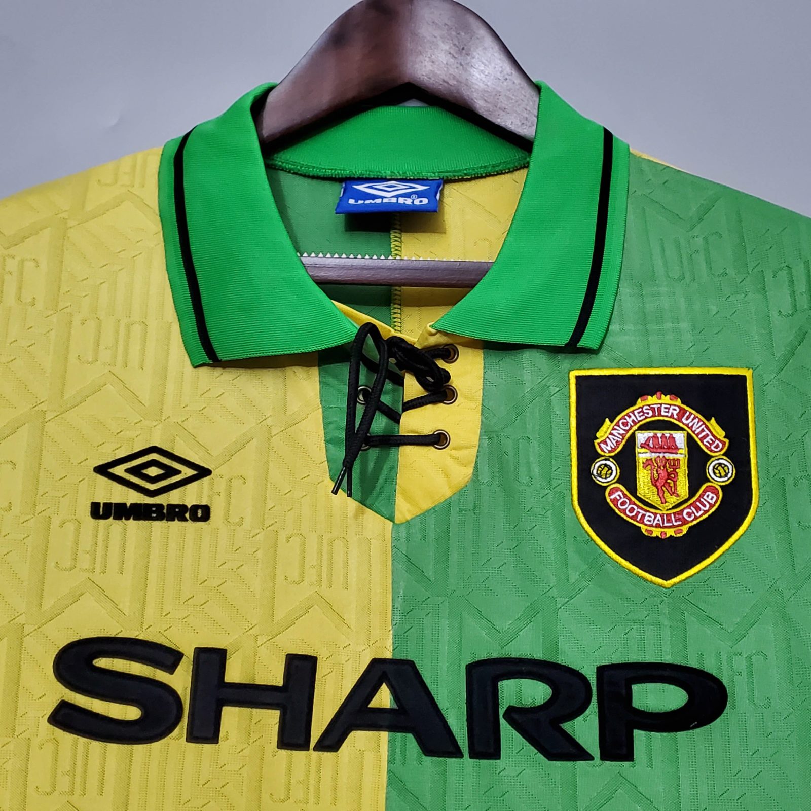 1992/1994 Retro Manchester United Third Away Football Shirt 1:1 Thai Quality - Image 4