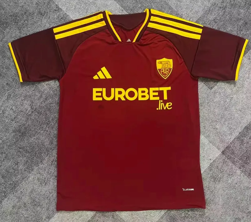 2026/2027 Roma Casa Camisa de futebol Qualidade tailandesa 1:1