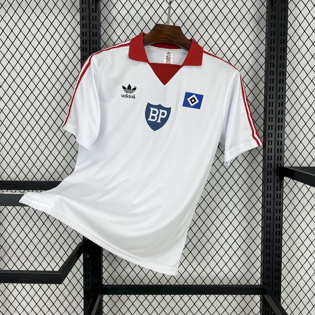 1980-1981 Retro Hamburger SV Heim Fußballtrikot 1:1 Thai-Qualität