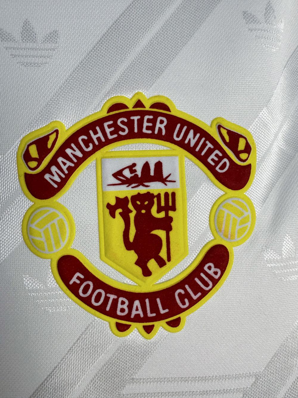 1986/1988 Retro Manchester United Deplasman Futbol forması 1:1 Tayland kalitesi - Görsel 5
