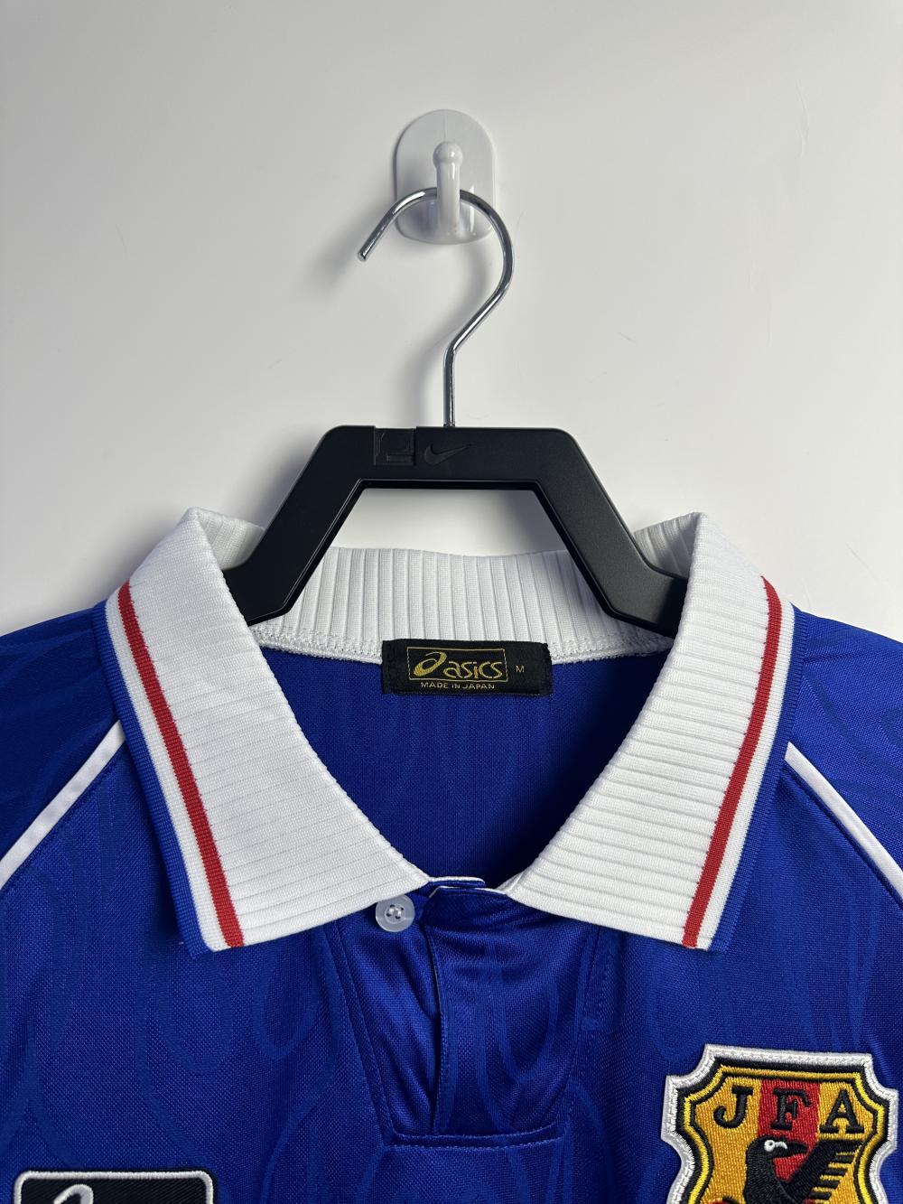 1998 Retro Japón Local Camiseta de fútbol Manga larga 1:1 Calidad tailandesa - Imagen 4