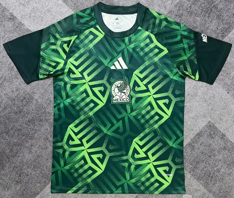 2026 Mexico Trainingspak Groen Voetbalshirt 1:1 Thaise kwaliteit