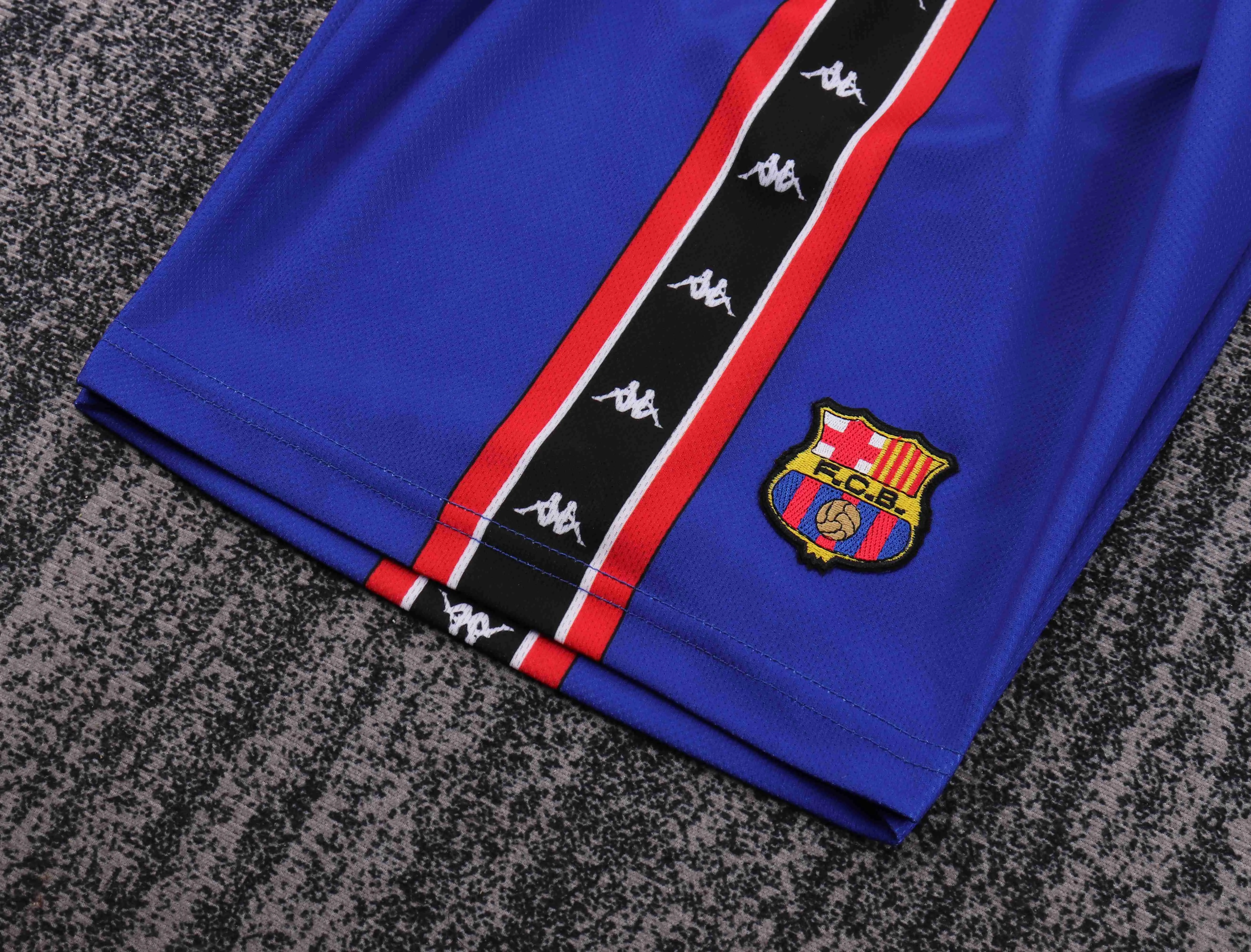 1997-1998 Retro Barcelona Home Football Shirt 1:1 Thai Quality Kids Size - Image 8