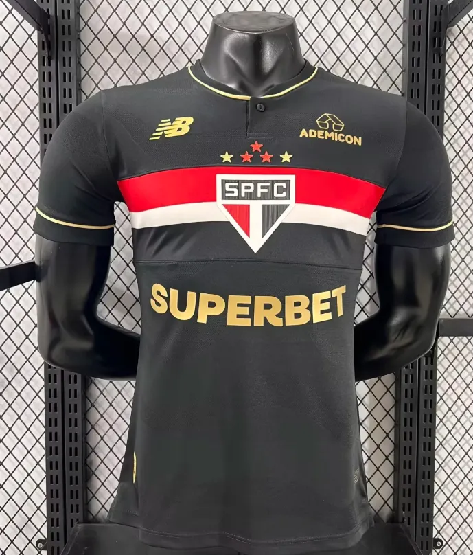 2025/2026 Wersja zawodnicza São Paulo Wyjazdowa Koszulka piłkarska Jakość tajska 1:1