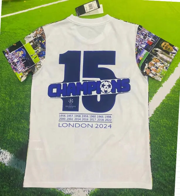 2025/2026 Real Madrid Ronaldo Campione Edizione Maglia da calcio Qualità thai 1:1 - immagine 2