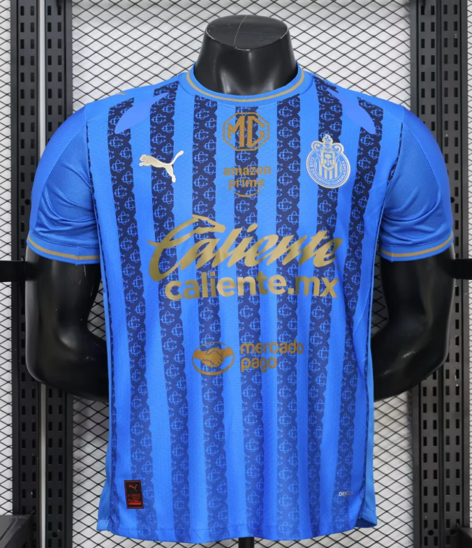 2025/2026 Versión jugador Chivas Tercera Visitante Camiseta de fútbol Calidad tailandesa 1:1