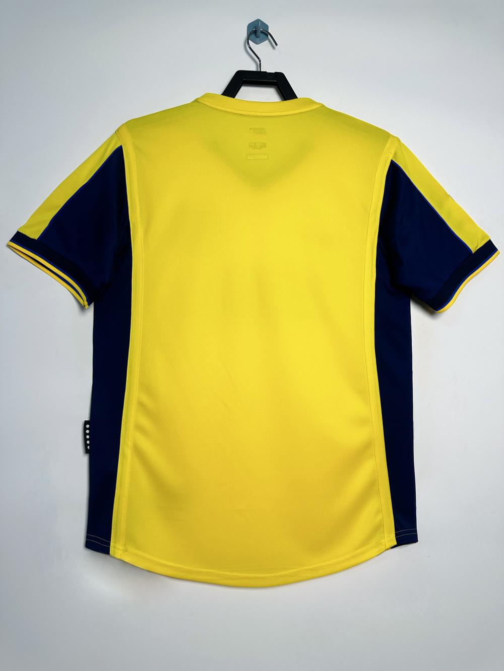2000-2001 Retro Arsenal Deplasman Futbol forması 1:1 Tayland kalitesi - Görsel 2