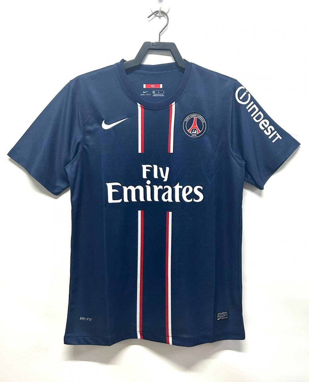 2012/2013 Retro Psg Paris Saint-Germain Thuis Voetbalshirt 1:1 Thaise kwaliteit