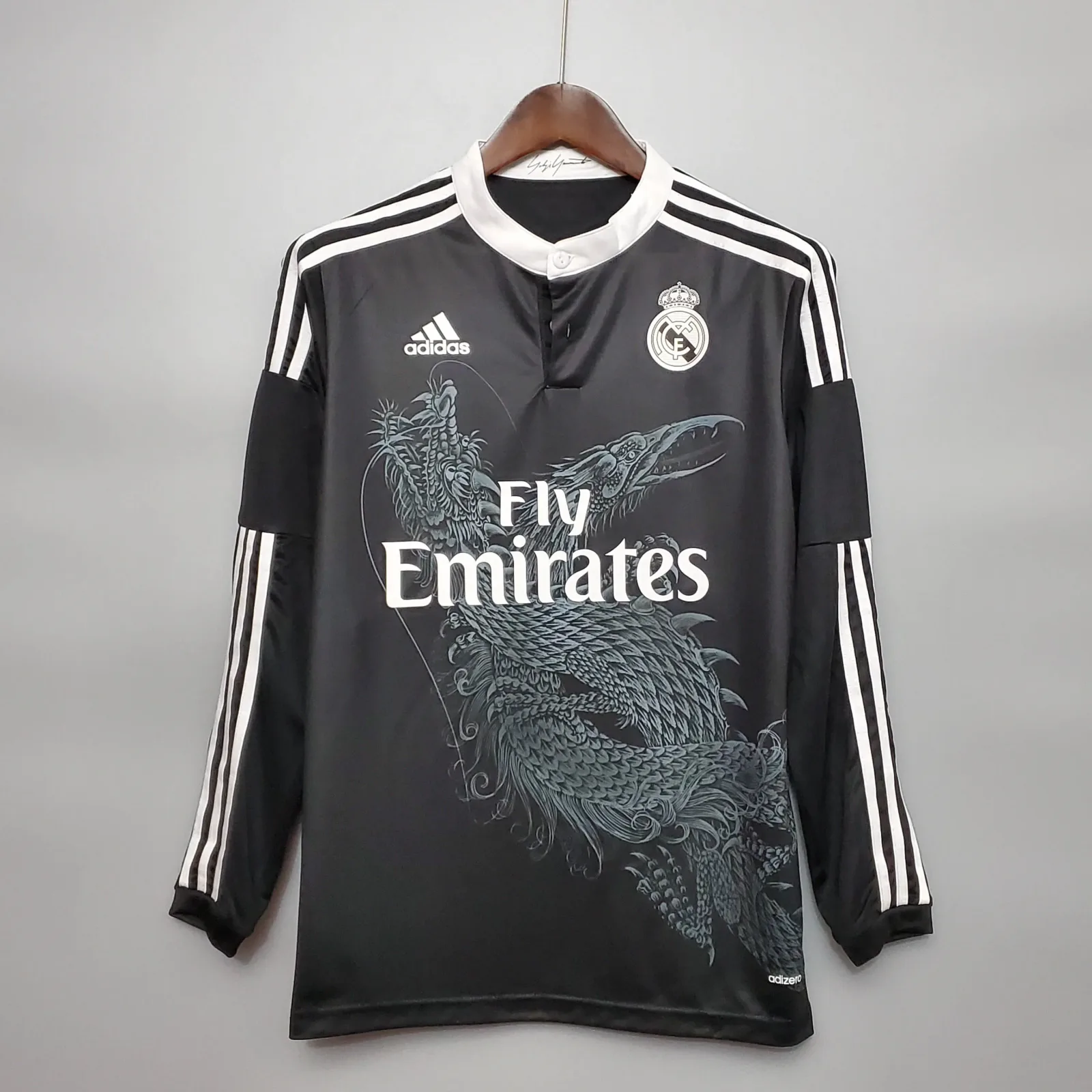 Retro Lange mouw 2014/2015 Real Madrid Derde Uit