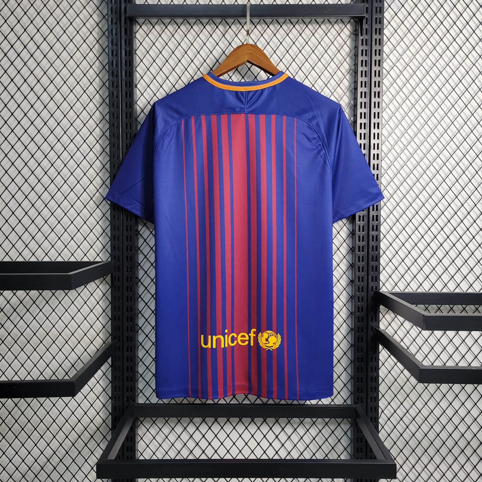 2017/2018 Retro Barcelona Casa Maglia da calcio Qualità thai 1:1 - immagine 3
