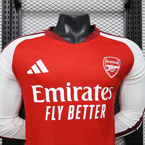 2026/2027 Długie rękawy Wersja zawodnicza Arsenal Domowa Koszulka piłkarska Jakość tajska 1:1 - obrazek 3