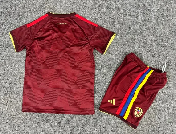 2026 Venezuela National Team Home Football Shirt 1:1 Thai Quality Kids Size - Image 2