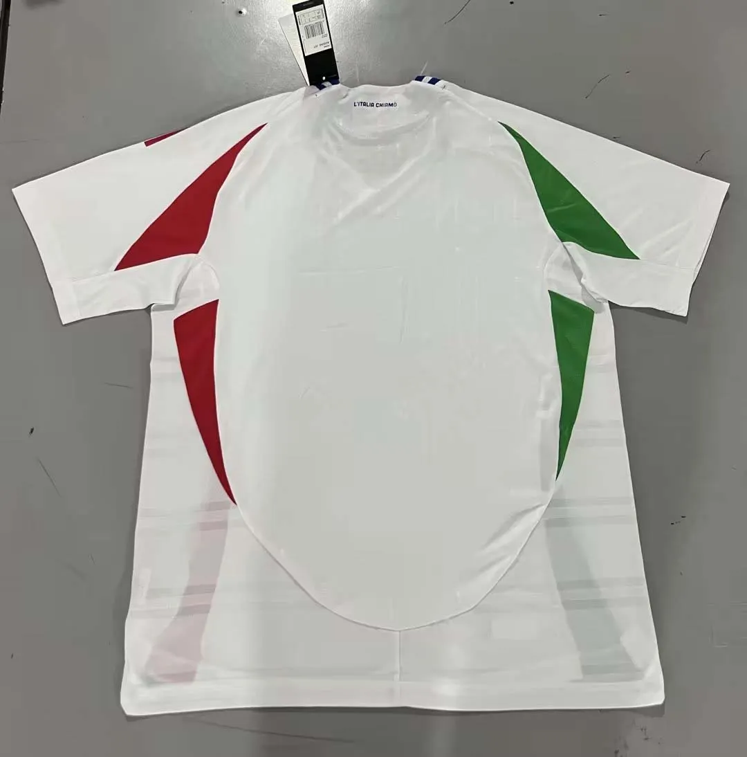 2024 Italy Away Soccer Shirt - Image 3
