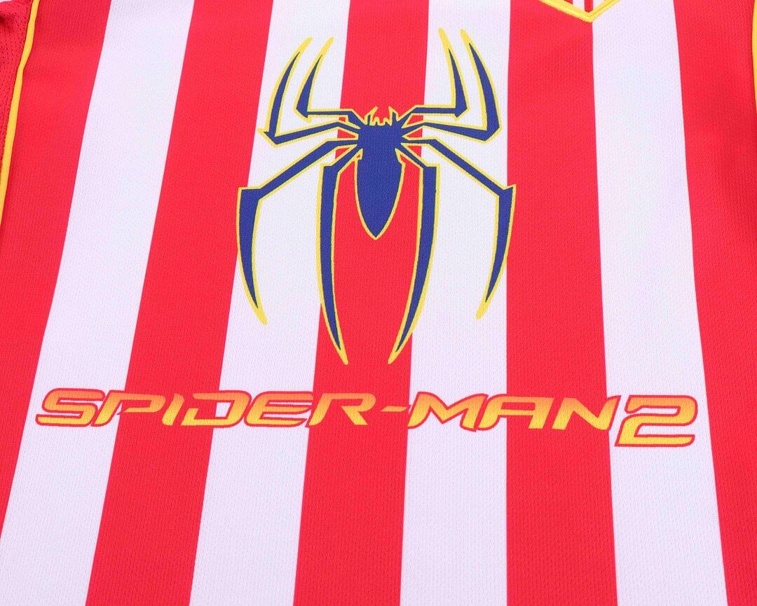 2004-2005 Retrô Manga longa Atletico Madrid Casa Camisa de futebol Qualidade tailandesa 1:1 Tamanho infantil - Image 5