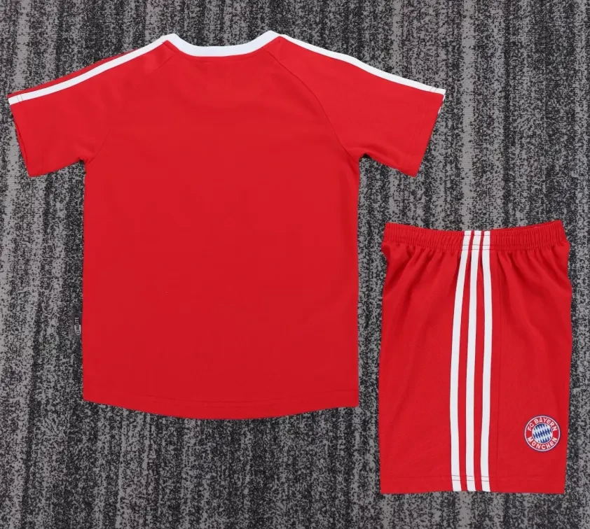 2001/2002 Retro Bayern Munich Europa League Home Football Shirt 1:1 Thai Quality Kids Size - Image 2