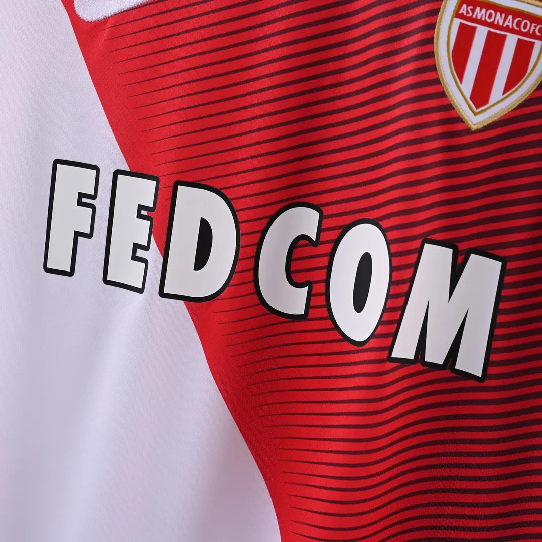 2016/2017 Retro AS Monaco İç saha Futbol forması 1:1 Tayland kalitesi - Görsel 5