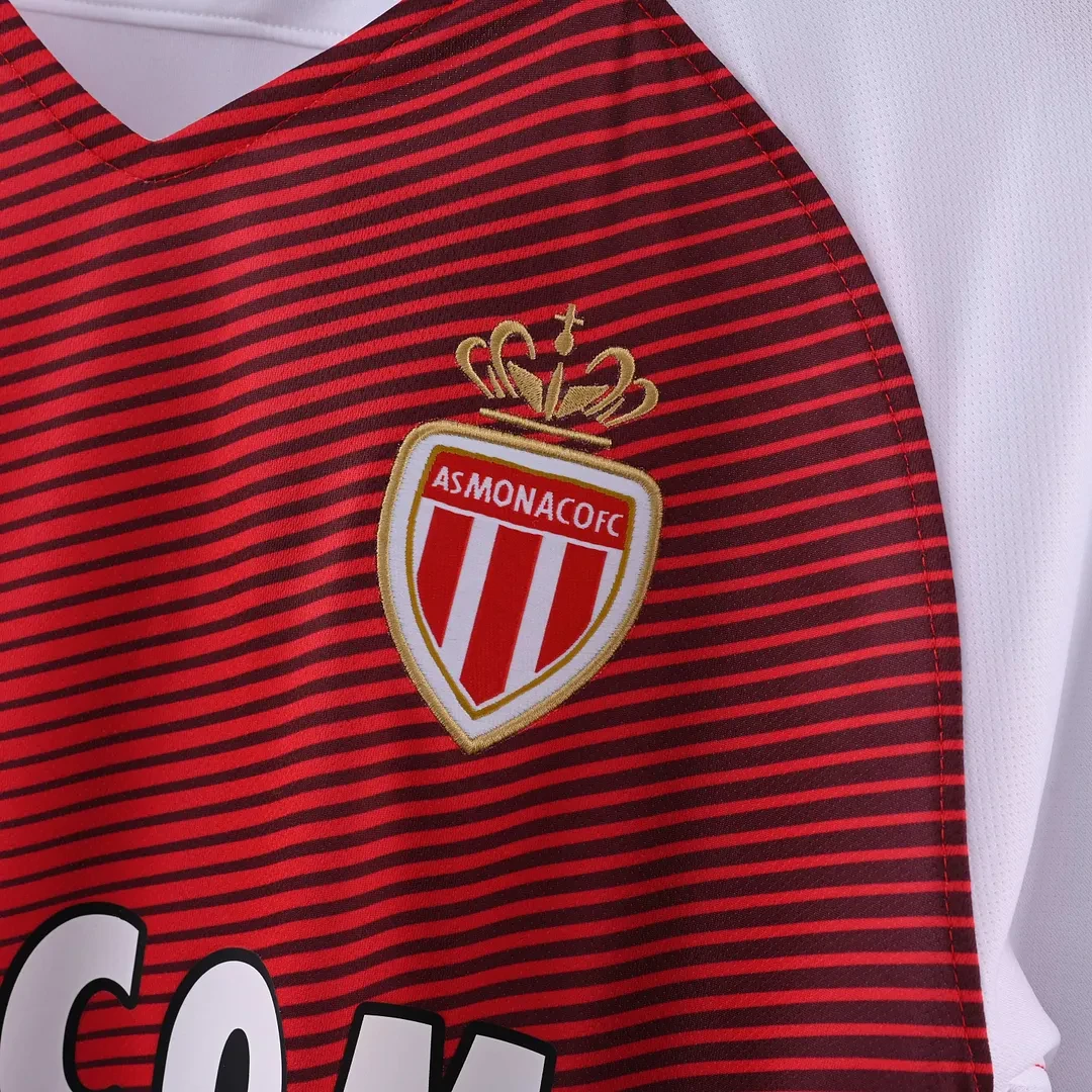 2016/2017 Retro AS Monaco İç saha Futbol forması 1:1 Tayland kalitesi - Görsel 7