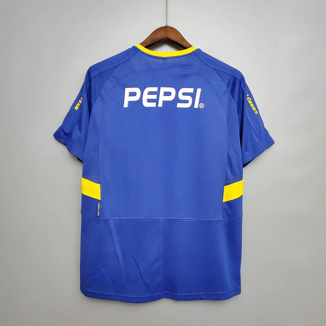 2003/2004 Retro Boca Juniors Casa Maglia da calcio Qualità thai 1:1 - immagine 2