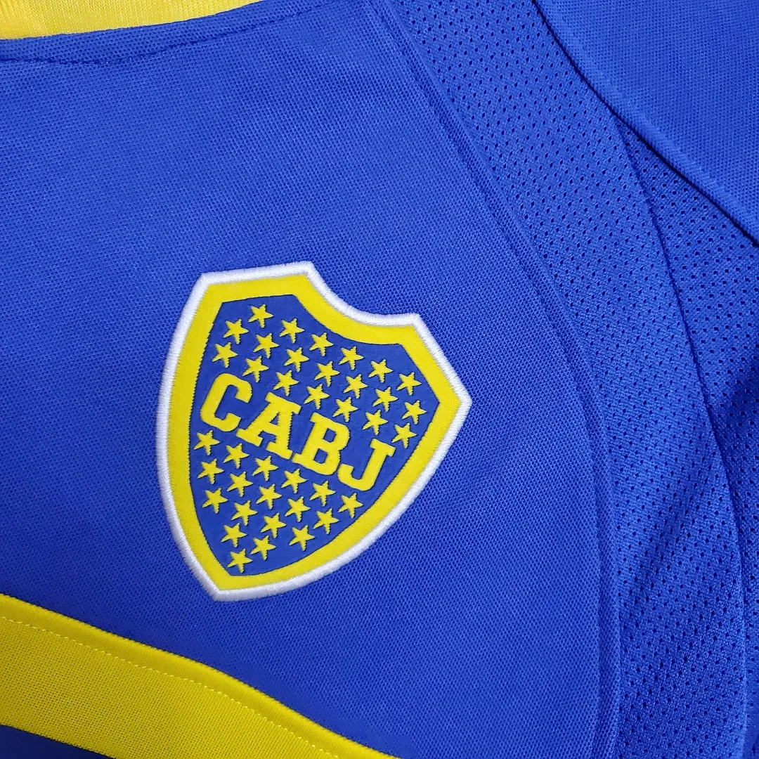 2003/2004 Retro Boca Juniors Casa Maglia da calcio Qualità thai 1:1 - immagine 5